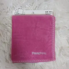 Francfranc 抗菌防臭タオルハンカチ ピンクのサムネイル