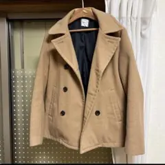 BROWNY ベージュ ダブルブレスト チェスターコート M