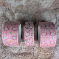Hello Kitty いちご柄　クラフトテープ　1999年製 Hello Kitty いちご柄 クラフトテープ 1999年製 - メルカリ