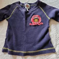 BAPE KIDS BABY MILO 紫 Tシャツ 9