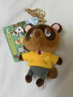 どうぶつの森 たぬきちぬいぐるみポーチ キーホルダー - メルカリ
