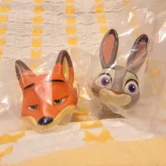 ディズニー ファッションリングコレクション　ガチャガチャ　ニック　ジュディ