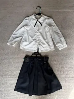 120 ブラウス(anyFAM) スカート(CHOPIN)