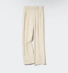 【美品】UNIQLO ユニクロ タックワイドパンツ(ツータック) スラックス