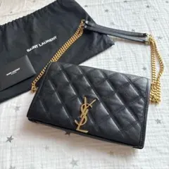 SAINT LAURENT PARIS BECKY チェーンウォレットのサムネイル