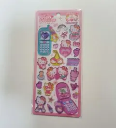 ハローキティ　平成はっぴーフォン　ステッカー