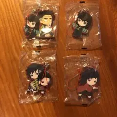 鬼滅の刃 ラバーストラップ セット　義勇　無一郎　しのぶ　悲鳴嶼