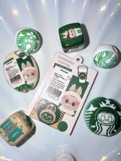 スタバ　ラブブ　ビーズ