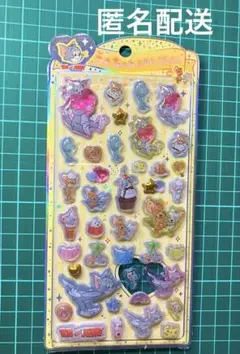 トムとジェリー うるちゅるポップシール【正規品】ぷっくり ツヤツヤ