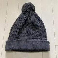 ユナイテッドアローズ　オリジナルポンポン付ニット帽