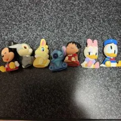 ディズニー キャラクター フィギュア 7体セット　レトロ　レア　ミッキー