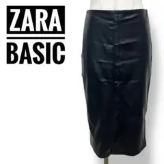 ZARA BASIC✨ザラベーシック✨スカート タイトスカート XS ブラック