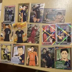 ハイキュー カード 14枚