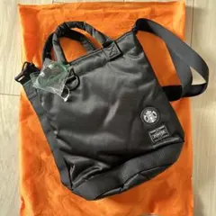 未使用】Porter スターバックス コーヒービーンシェイプドラムバッグ