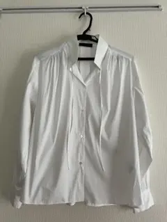 【未使用】TOMORROWLAND ブラウス　白