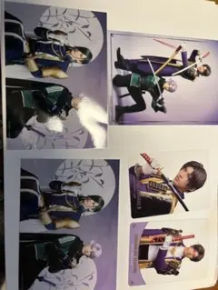 刀剣乱舞ミュージカル　静かなる夜半の寝ざめ ランダムペアブロマイド・クリアカード