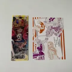 キ*ン様 ワンピース ナツコミ2019 サイン イラスト クリアカード 2点