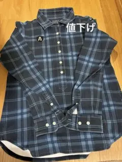 PEARLY GATES チェック柄 長袖シャツ パーリーゲイツ 0サイズ