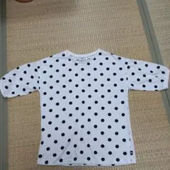 160水玉模様 半袖Tシャツ女の子女児