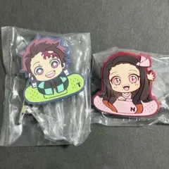 鬼滅の刃　キャラばんちょうこう　ヘアクリップ　竈門炭治郎　竈門禰豆子　2点