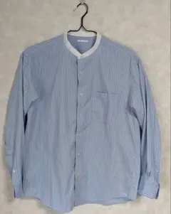 GU ストライプ オーバーサイズシャツ M