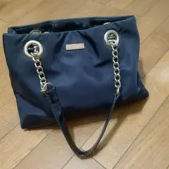 kate spade 黒 ナイロン ショルダーバッグ