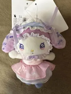 マイメロディ DOLLY MIX PETIT ボンネットマスコットキーホルダー