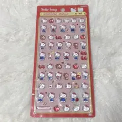 【正規品】ボンボンドロップシール サンリオミニ　ハローキティ　レッド