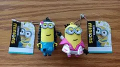 ミニオンズ　ボールチェーンストラップ　２個セット