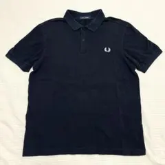 美品 ポロシャツ ネイビー紺 FRED PERRY フレッドペリー M6000