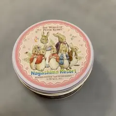 ピーターラビット 空き缶　ナガシマスパーランド