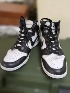 Nike Dunk High Retro パンダ 白黒 27.5cm