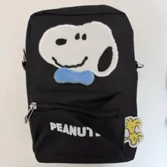 ほ*か様 PEANUTS スヌーピー ショルダーバッグ 黒