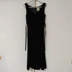 【美品】ベルベットドレス シビラ(sybilla) ノースリーブワンピース