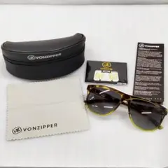 【訳あり・未使用】ボンジッパー VONZIPPER サングラス イエロー