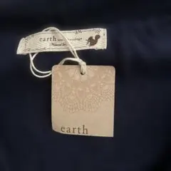 earth ネイビー カーディガン ５分袖