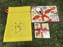 ポケモン　ポケモンセンター　ギフト　ラッピング袋　Sサイズ　ペーパーリボン