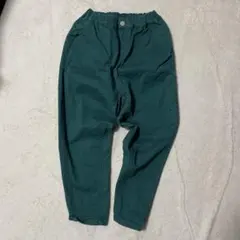 rikoさん専用グリーン ハーレムパンツ ウエストゴム