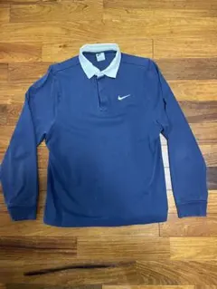 Nike ネイビー ラガーシャツ　XL