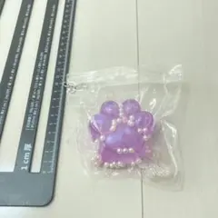 スクイーズ 肉球スクイーズ 紫 パープル