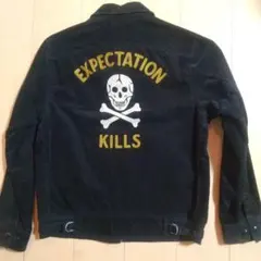 COOTIE スカル刺繍 コーデュロイスポーツジャケット L クーティー COOTIE スカル刺繍 コーデュロイスポーツジャケット L