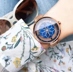 RELAX TIME bloom RT-63-6 腕時計 青 ブルー 2026年最新】relax time bloom 時計の人気アイテム - メルカリ