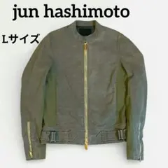 junhashimoto ミリタリーシングルライダースジャケット　3