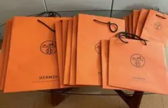 HERMES エルメス☆ショッパー　ショップ袋　紙袋☆15点セット