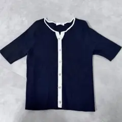 ノーブランド/ネイビー/XLサイズ