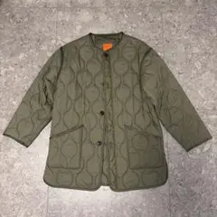 キルティングジャケット オリーブ