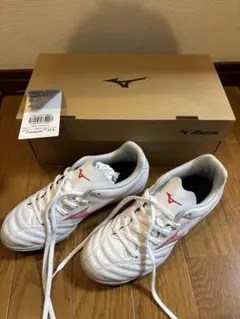 Mizuno NEO3 SELECT Jr AS 21.5 ホワイト/レッド