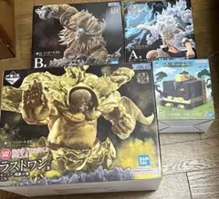一番くじ ワンピース　悪魔を宿す者達　A賞　B賞　E賞　ラストワン賞　4点セット