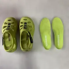 시마노 낚시 신발 샌들 라임 그린 FS091I