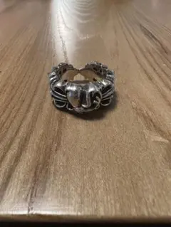 クロムハーツ　ダブルフローラルハートリングのサムネイル